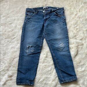 Moussy Women’s Relaxed Blue Jeans ($370 new)